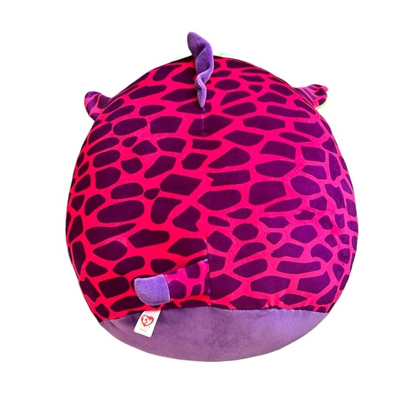 Ty Gilbert purple & pink giraffe Squishmallow plush 13 in. - Picture 3 of 4